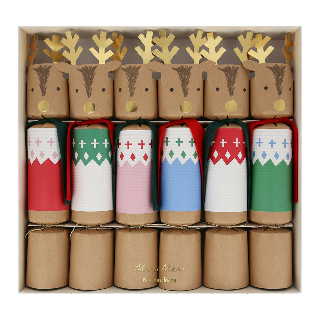 Woodland Jumper Reindeer Crackers