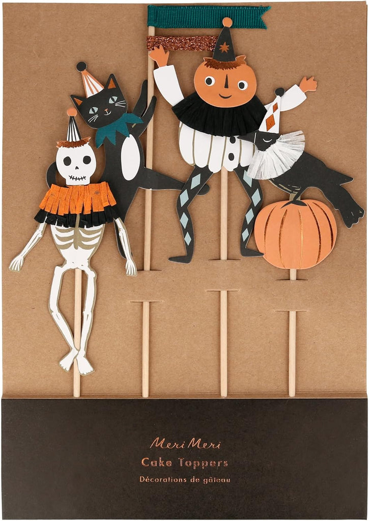 Halloween Pumpkin Patch Cake Toppers