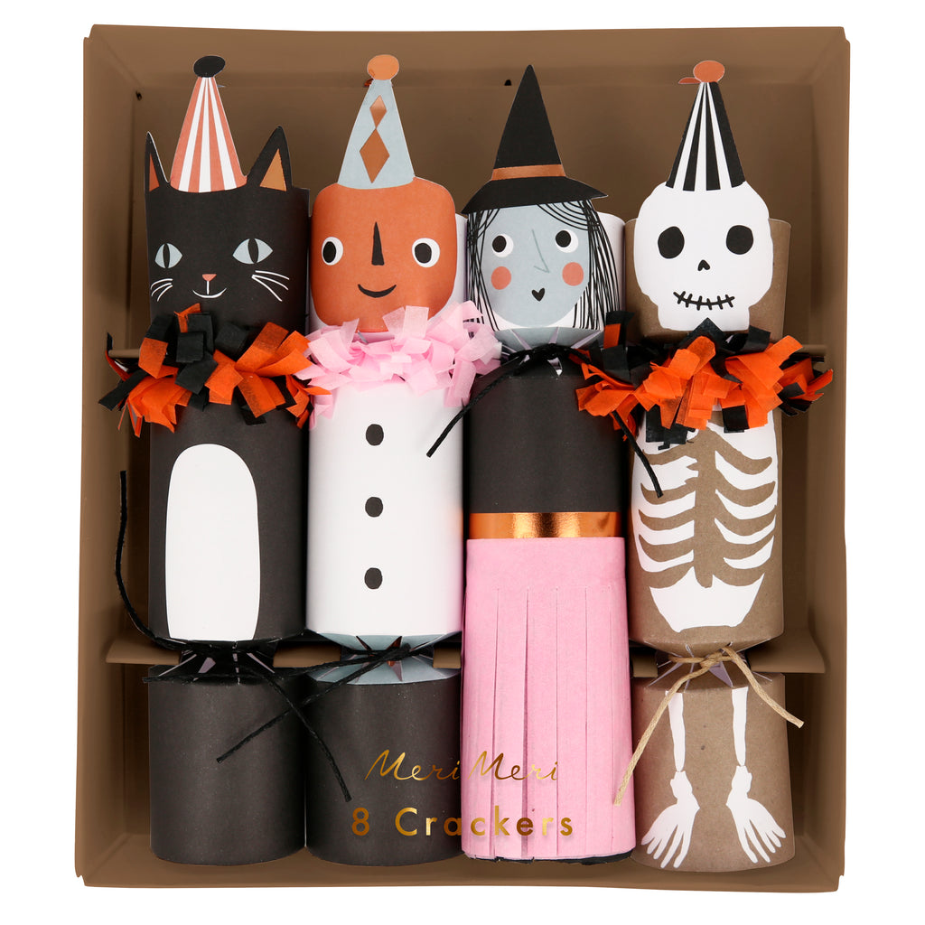 Vintage Halloween Character Crackers