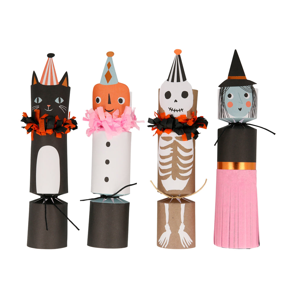 Vintage Halloween Character Crackers