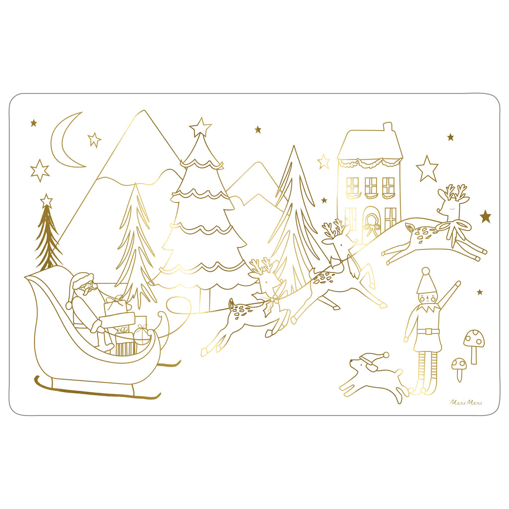 Christmas Colouring Placemats